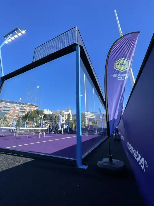 Hexagon Cup Official Court in Spanien